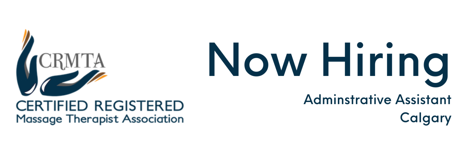 CRMTA Hiring Administrative Assistant Calgary CRMTA